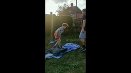 Backflip fail