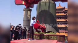 Wuhan's landmark Yellow Crane Tower reopens after three-months due to coronavirus pandemic