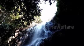 Great Waterfall And It's Sound Very Interesting