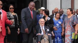 South African anti-apartheid veteran Denis Goldberg dies at 87