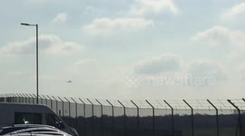 Eurowings A320 Landing at Birmingham Airport, March 6th 2020