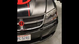 Deadpool with his Deadpool Avenger Car