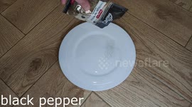 black pepper is afraid of soap