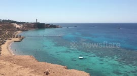 Quite Entertaining Beach In Red Sea , El Farana Beach