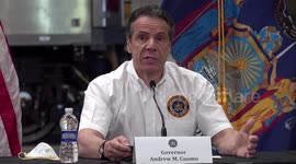Governor Cuomo inspects MTA subway disinfectant operations as New York's fight against COVID-19 continues