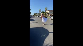 Man dressed to dance
