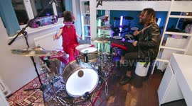 Father and Daughter Remix Aint No Mountain High Enough