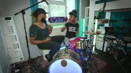 Daddy's Girl Has Fun Grooving with her Super Cool Dad