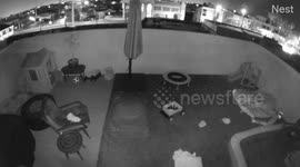 Police Chase on Aviation - crashes into house