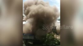 Indian Army blast house where two militants were hiding in Northern India