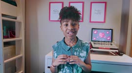 10-Year-Old Girl Shares a Motivational Message