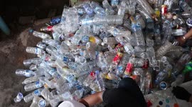 Waste recycling production in Makassar, Indonesia Decreased During the Covid-19 Pandemic