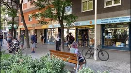 Long queues form in some shops as they reopen following the easing of lockdown