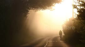 Misty scenes at a Yorkshire Nature Reserve