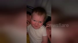 Parents have epic reaction to magical moment when toddler says 'I love you' for the first time