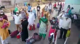 Six-month-old girl, seven relatives discharged from hospital after successful COVID-19 recovery in central India