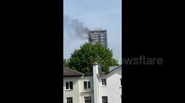 Newsflare Edit - Gaydon House fire, 7 May 2020