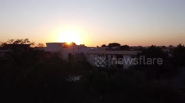 Sunset in Lahore, Pakistan