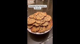 Chocolate Chip Cookies Very Easy Recipe in 15 minutes