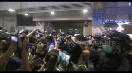 Hong Kong riot police quell protests after scuffles at earlier LegCo meeting