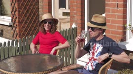 Londoners celebrate 75th anniversary of VE Day despite social isolation guidelines