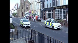 police take view on social distancing in blackpool