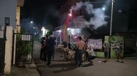 Youth Creativity awakens Sahur by singing in West Jakarta Indonesia