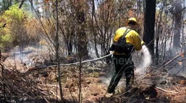 Firemen battle more fires as drought conditions continue in Northwest Florida