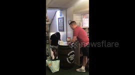 FREE BEER! Locals flock to UK brewery giving away unsold ale in exchange for NHS donations