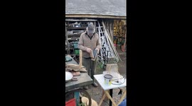 Grandpa Woolie gives an engineering masterclass during covid-19
