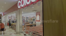 Man intercepted by security at supermarket on Christmas Eve 2019