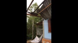 Hundreds of houses left in ruins after tornado rips through central Vietnam