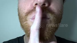 Awesome lock-down beard growth time-lapse video during Covid 19
