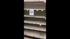 Grocery shopping during corona virus