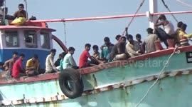 Volunteers rescue 103 fishermen stranded in sea in western India