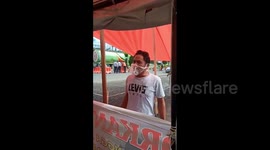 funny!, no masks, wear plastic bags for masks