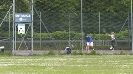 people play tennis again after lockdown