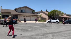 Socially distant Zumba class is huge hit in Southern California community