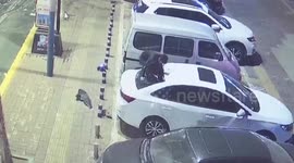 Alleged drunk man smashes windscreen of parked car and climbs inside to sleep in China
