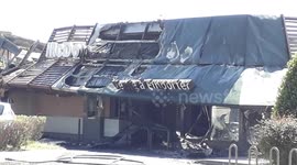 Fire destroys McDonald's restaurant in Paris suburb