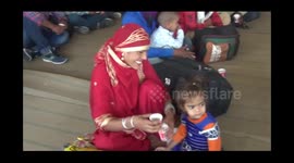 PARVASI MAJDOORS ARE SO HAPPY TO GOING TO THEIR HOUSE,