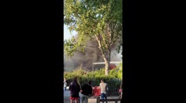 Barking fire- Huge fire breaks out at warehouse in London