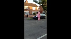 Mr Blobby on Clap for the NHS / Keyworkers / Carers