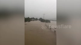 Typhoon Vongfong causes severe flooding in the Philippines as residents evacuated