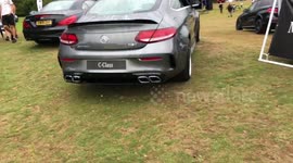 4k New Mercedes C63s revs