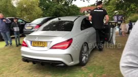 4k New Mercedes CLA45 revs