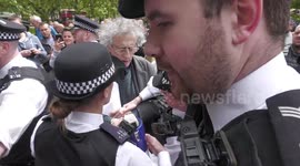 Several arrested, including Jeremy Corbyn’s brother, at ‘mass gathering’ in Central London