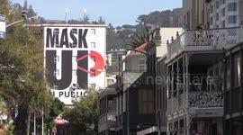 Cape Town Business man erects banner to raise covid19 awareness