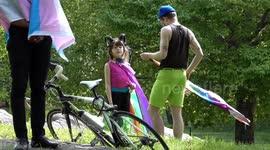 At site of former Central Park Field Hospital, Activists Cleanse Spot and Reclaim for Gay Rights