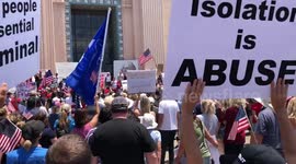 Hundreds gather in San Diego to demand Gov. Newsom lift COVID-19 restrictions
